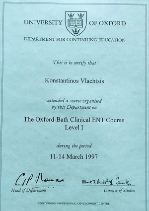 Oxford-Bath Clinical ENT Course